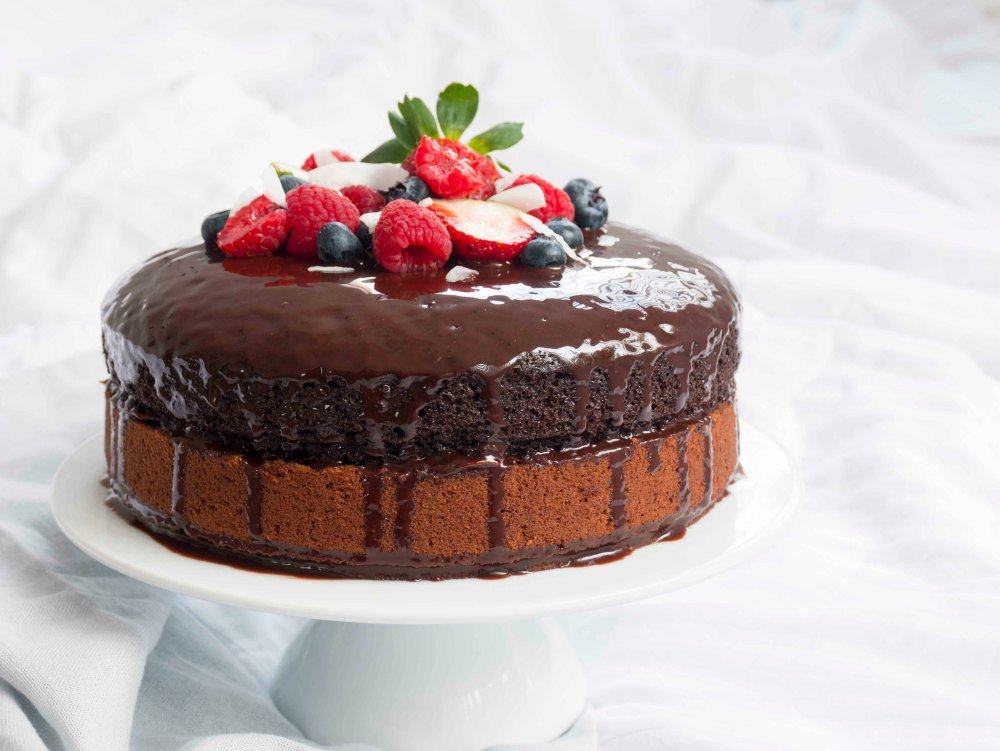 My Vegan Chocolate Birthday Cake | Eat Yourself Green