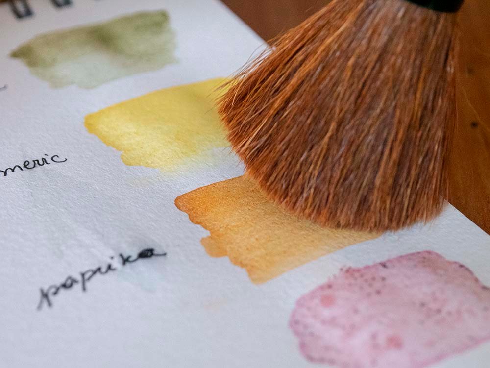 DIY: Watercolour Paints with Natural Ingredients | Eat Yourself Green